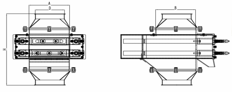 Line Drawing Self-cleaning Magnetic Drawer MD150 & 200