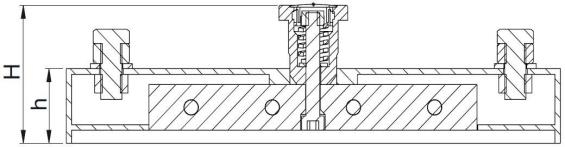 Line Drawing Precast Concrete Shuttering Magnet SM