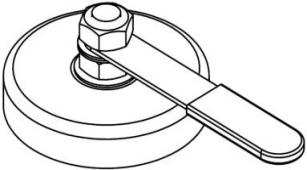 Magnetic Welding Holder MWHD Line Drawing