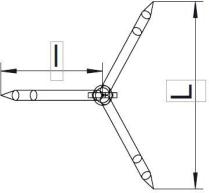 Metal Grappling Hook 95 130 145 180 Structure Picture