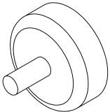 Line Drawing Magnet Threaded SWNC
