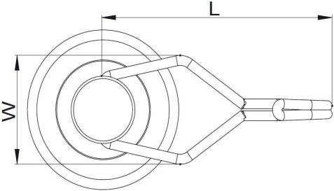 Line Drawing Swivel Magnetic Hook