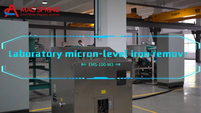 High-Gradient Electromagnetic Slurry Separator for Lab Use | 18,000 GS Purity Solution
