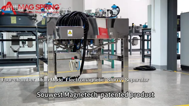 Patented Four-Chamber Slurry Electromagnetic Separator | Battery Slurry Purification Solution